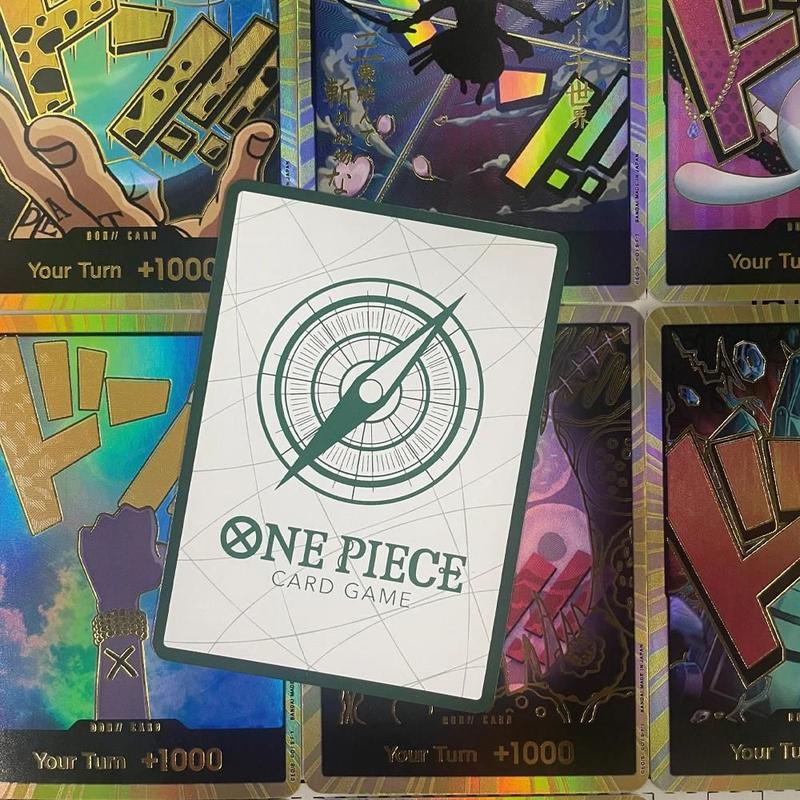 Cartão Gold Don PRB-01 Super Parallel Foil NM De One Piece TCG